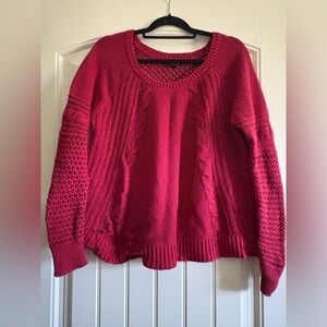 Old Navy Red Knit Sweater